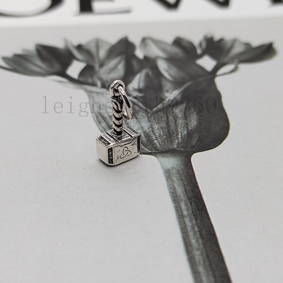 Pandora Marvel The Avengers Thor's Hammer Dangle Charm - Picture 7 of 7